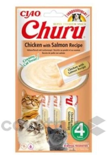 Churu Cat Chicken with Salmon Recipe 4x14g