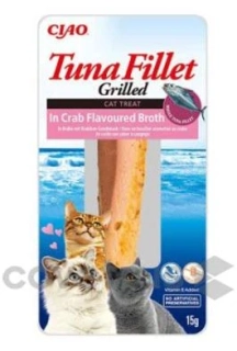 Churu Cat Tuna Fillet in Crab Flavoured Broth 15g