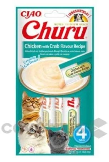 Churu Cat Chicken with Crab Flavour Recipe 4x14g