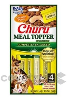 Churu Dog Meal Topper Chicken with Pumpkin Recipe4x14g