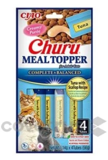 Churu Cat Meal Topper Tuna with Scallop Recipe 4x14g
