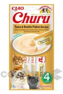 Churu Cat Tuna&Bonito Flakes Recipe 4x14g