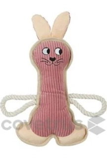 Hračka pes BUDDY králík růžová Zolux