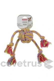 Hračka pes Přetahovadlo chobotnice barevná 43cm Zolux