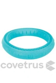 Hračka pes RING MOOS TPR 23cm modrá Zolux