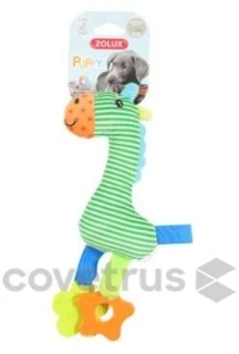 Hračka pes PUPPY Rio Žirafa plyš zelená Zolux