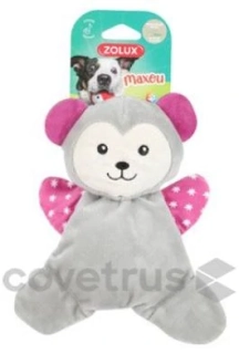 Hračka pes MAXOU Doudou plyš šedá Zolux