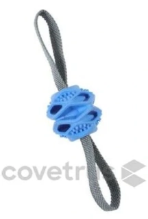 Hračka pes OUTDOOR TRP míček modrá Zolux