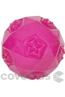 Hračka pes BALL TPR POP míček 7,5cm růžová Zolux
