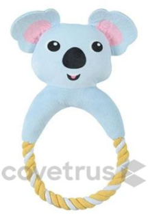 Hračka pes CALINOU KOALA ROPE plyš Zolux