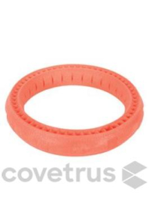 Hračka pes RING MOOS TPR 23cm lososová Zolux