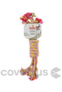 Hračka pes Přetahovadlo spirála barevná 35cm Zolux