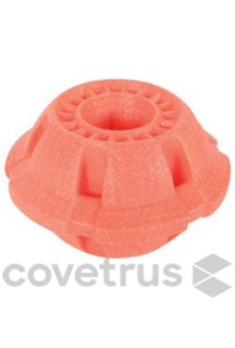 Hračka pes BALL MOOS TPR 9,5cm lososová Zolux