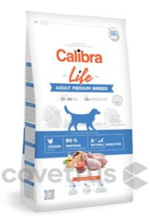 Calibra Dog Life Adult Medium Breed Chicken 2,5kg