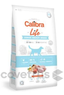 Calibra Dog Life Junior Medium Breed Chicken 2,5kg