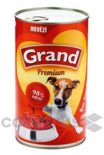 GRAND konz. pes hovězí 1300g