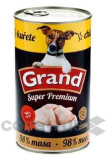 GRAND konz. pes Extra s 1/2 kuřete 1300g