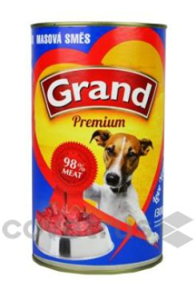 GRAND konz. pes masová směs 1300g