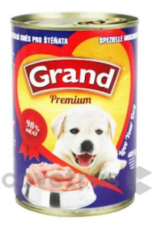 GRAND konz. štěně speciální mas.směs 405g