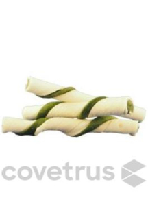 Magnum Rawhide Roll Stick 5" green/white 12,5cm/40ks