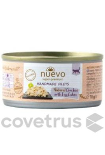 Nuevo kočka Handmade Kuře s vejcem konz. 70g
