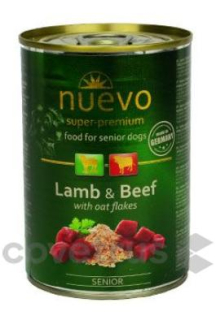 Nuevo pes Senior Jehněčí s ovesnými vl. konz. 400g